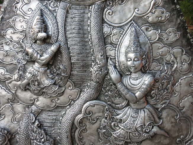 Silverwork Detail, Wat Si Suphan
