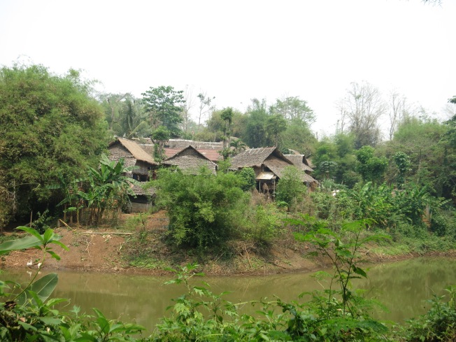 View of Longneck Village at the Union of 5 Hill Tribe Villages