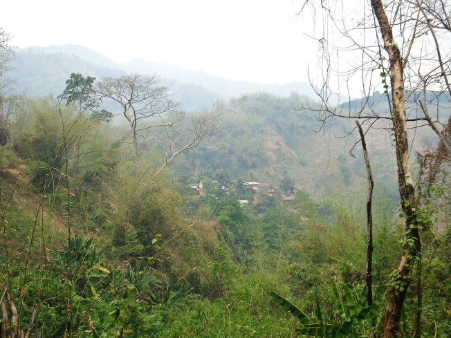 Yao - Lahu village in the hills