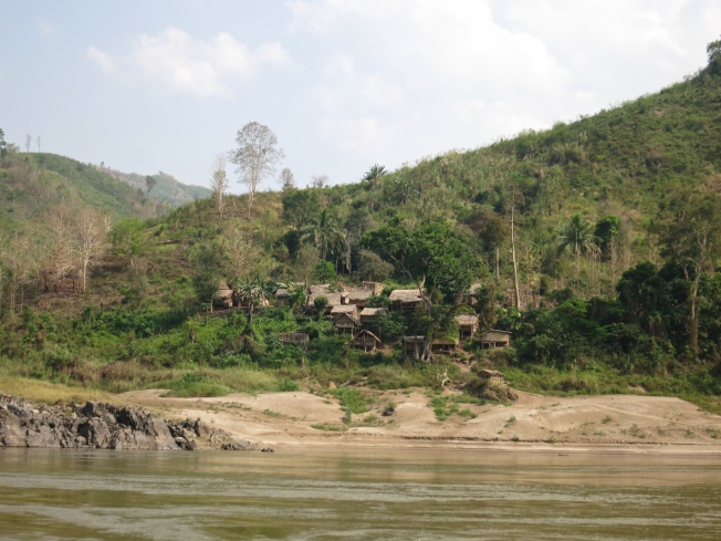 Villages along the Mekong