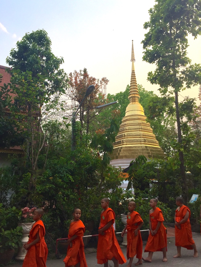 Young Monks at Wat Phra Kaew