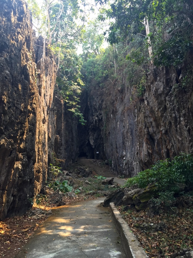 Monkey Cave entrance